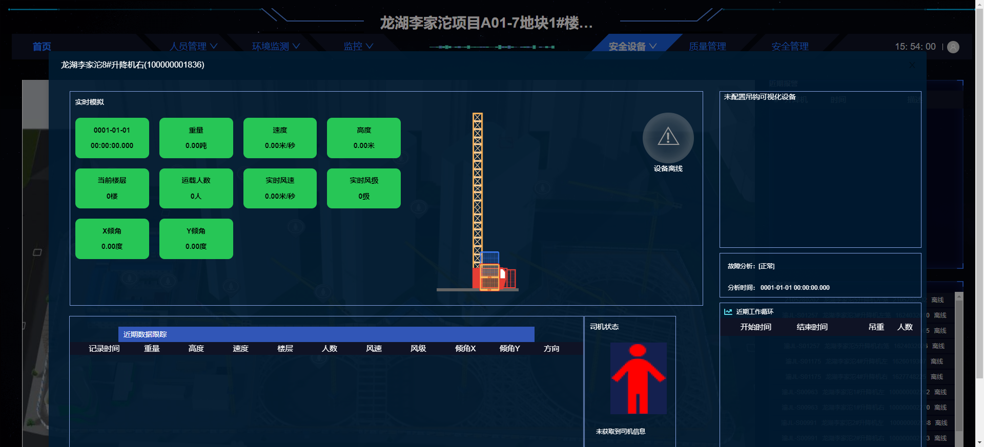 升降机监测